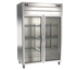 Thumbnail image #2 for 54-Inch Top-Mounted Two-Section Glass Door Reach-In Refrigerator, 43.1 Cu. Ft., Stainless Steel, 115V