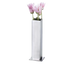 Thumbnail image #1 for 1-3/4 Inch x 5-1/4 Inch Square Stainless Steel Bud Vase with Satin Finish