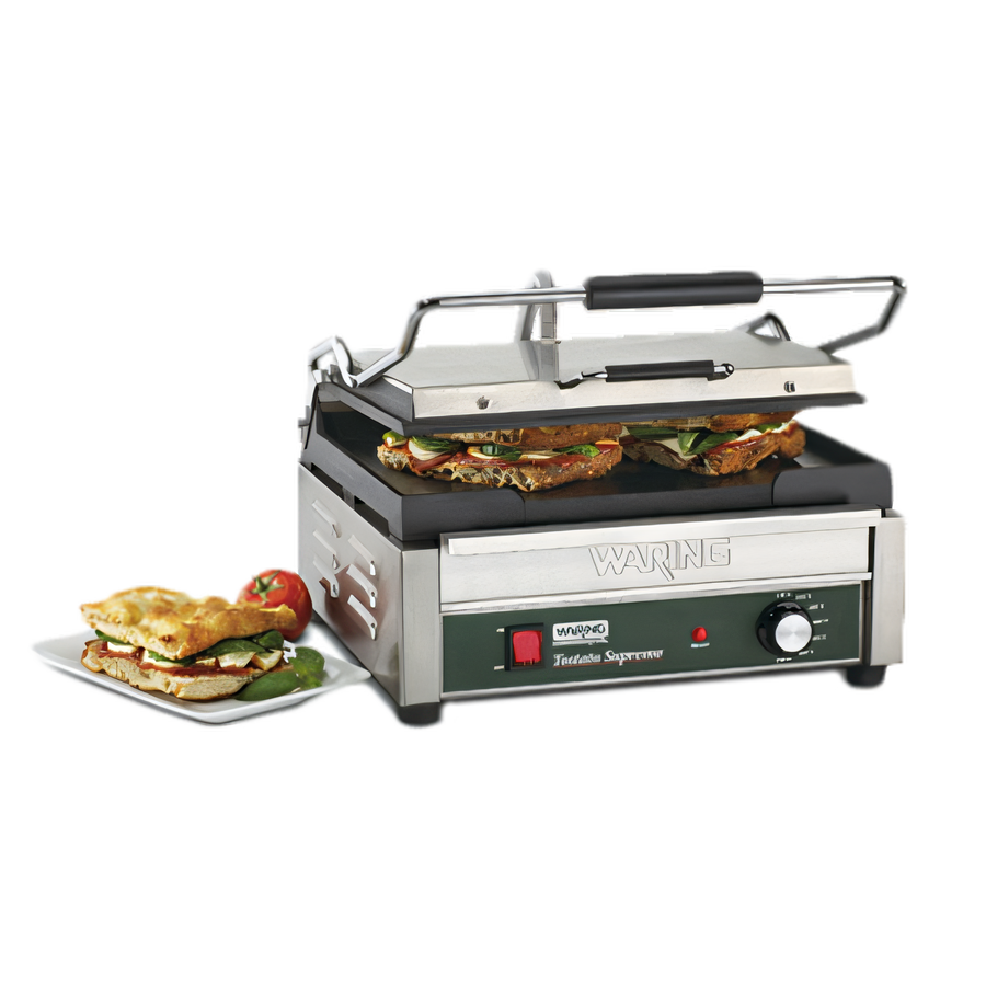 Product image #1 for Waring Tostato Supremo Large Electric Flat Cast Iron Panini Press