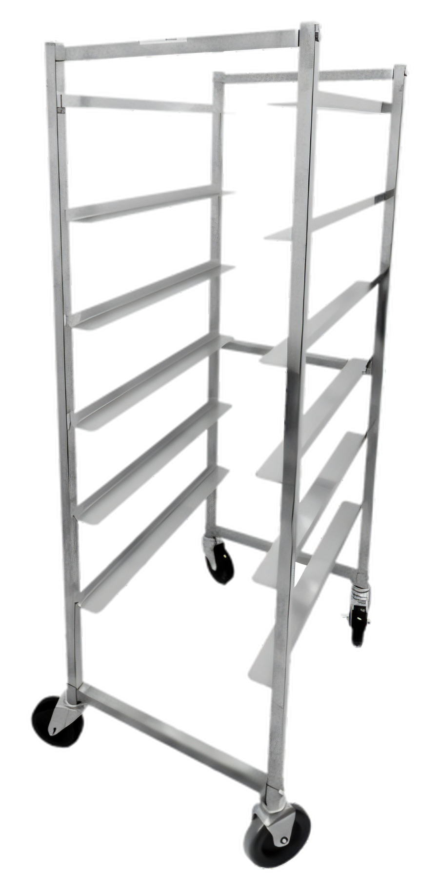 Product image #1 for Omcan USA Full-Size Mobile Stainless Steel Universal Pan Rack, 6-Slide, 18 x 26 Inch Capacity