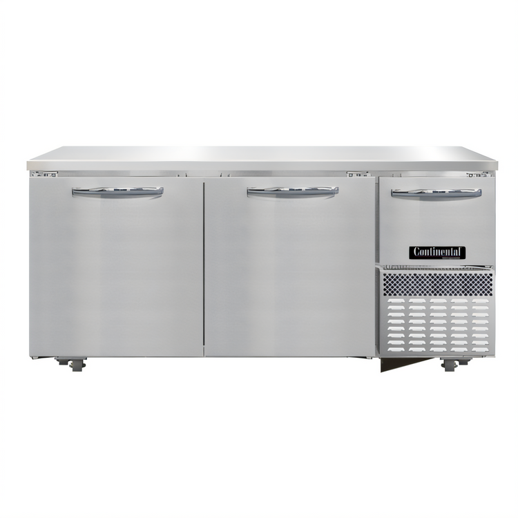 Product image #1 for Continental Refrigerator FA68SN-U 68" Undercounter Shallow Depth Freezer Base