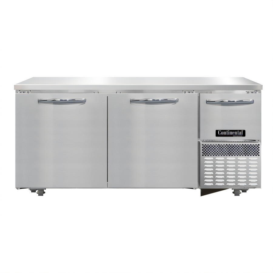 Product image #1 for Continental Refrigerator FA68SN-U 68" Undercounter Shallow Depth Freezer Base