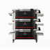 Thumbnail image #1 for Hot Rocks Volcano 40-33 Triple Stack Stone Conveyor Pizza Oven