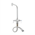 Thumbnail image #1 for T&S Brass Single-Hole Mixing Faucet with 8-Inch 90° Swing Nozzle and Lever Handles
