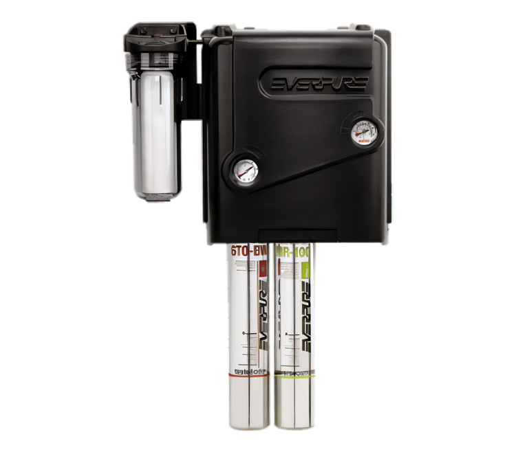 Product image #1 for Everpure MRS-100 Twin Reverse Osmosis System, Wall Mount, 100 GPD