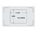 Thumbnail image #1 for Miramar Single Size Stainless Steel Adapter Plate for Miramar Small Food Pans