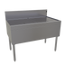 Thumbnail image #1 for Stainless Steel Free Standing Underbar Drainboard with Removable Perforated Insert, 42