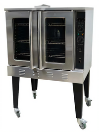 Sapphire Single Deck Gas Convection Oven, Deep/Bakery Size, 5-Pan Capacity