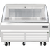 Thumbnail image #1 for Everest Refrigeration 60-Inch Horizontal Open Display Merchandiser, Self-Contained Bottom-Mount Refrigeration, 9.3 Cu. Ft., White