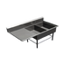 Thumbnail image #1 for John Boos Pro-Bowl 2-Compartment Stainless Steel Sink with 30-Inch Left Drainboard