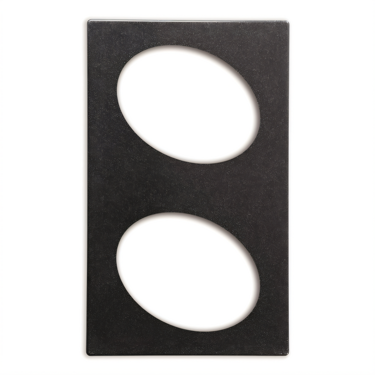 Product image #2 for Vollrath Miramar Night Sky Adapter Plate Template for (2) Small Oval Decorative Pans