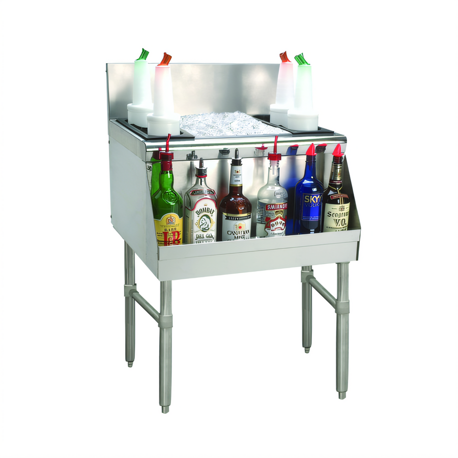 Product image #1 for Advance Tabco Prestige Supreme 18 Inch Stainless Steel Bar Ice Chest, 51 lb Ice Capacity, Without Cold Plate