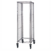 Thumbnail image #1 for Quantum Mobile End-Load Full-Size Tray Cart, 38-Tray Capacity, Chrome-Plated Steel Wire