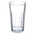 Thumbnail image #2 for Bistro 4 oz Clear SAN Fluted Stackable Tumbler