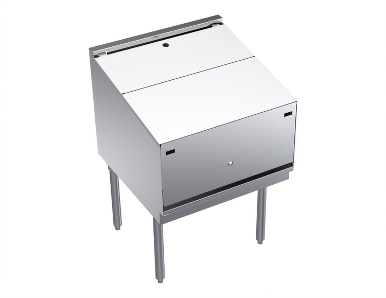 Product image #1 for Krowne Royal Series 24-Inch Locking Cover for Underbar Liquor Bottle Display Unit