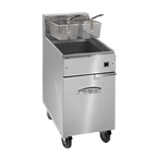 Thumbnail image #1 for Imperial (Middleby) IFS-75-E 75 lb Electric Floor Fryer with Immersed Elements, Stainless Steel, 18 kW, 208/240V 3-Phase