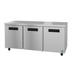 Thumbnail image #1 for Hoshizaki Steelheart 72-Inch Three-Section Undercounter Reach-In Refrigerator with Solid Doors