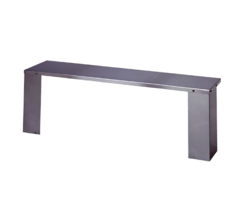Product image #1 for Duke 44-3/8 Inch Stainless Steel Single Serving Shelf for 3-Pan Steamtable Units