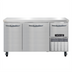 Thumbnail image #1 for Continental Refrigerator FA60SN 60-Inch Shallow Depth Worktop Freezer with Solid Doors