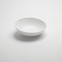 American Metalcraft 94 oz. Angled Melamine Bowl, 12 Inch Diameter x 4 Inch H, White