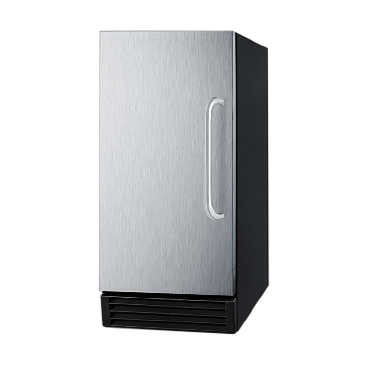 Product image #1 for Summit Commercial BIM44G Built-In/Freestanding Undercounter Cube Ice Maker with 25 lb Storage Bin