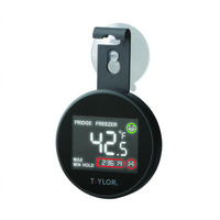 Taylor Precision 1445 Freezer & Refrigerator Thermometers Case of 6