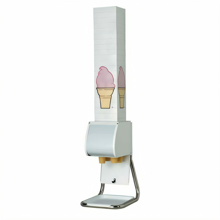 Product image #1 for Dispense-Rite One-Size-Fits-All Boxed Cone Dispenser Stand for 6-Inch Max Boxes