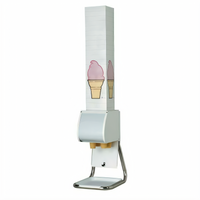 Dispense-Rite One-Size-Fits-All Boxed Cone Dispenser Stand for 6-Inch Max Boxes