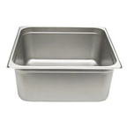 Thumbnail image #1 for Admiral Craft Equipment Corp. NestWell 200Q6 Quarter-Size 6-Inch Deep Solid 24-Gauge Stainless Steel Steam Table Pan Case of 24