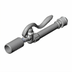Thumbnail image #1 for T&S Brass Swivel Pre-Rinse Spray Valve with Low-Flow Tip, 1.07 GPM, Gray