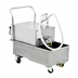 Thumbnail image #1 for Omcan Mobile Stainless Steel Oil Filtering Machine, 23 Liter (44 lb.) Capacity, 120V