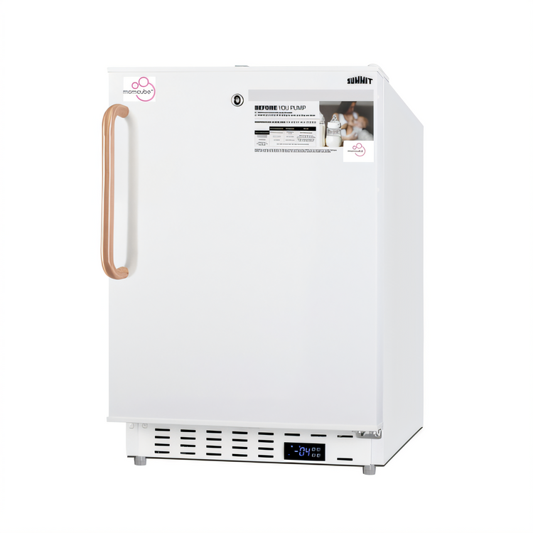 Product image #1 for Summit Commercial MOMCUBE Undercounter Breast Milk All-Freezer, 2.68 Cu. Ft., White
