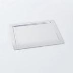 Thumbnail image #1 for American Metalcraft DSP15 Rectangular Flat Aluminum Lid for Detroit-Style Pizza Pan, 15-1/2 x 11-1/2 in., Fits HCDS1410 Case of 36