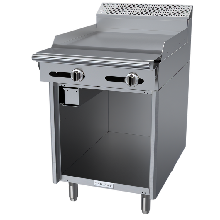 Product image #1 for Garland Cuisine Series 24-Inch Heavy-Duty Gas Add-A-Unit Thermostatic Griddle Range with Open Cabinet Base