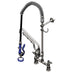 Thumbnail image #1 for EverSteel ULTRARINSE Stainless Steel Wall-Mount Pre-Rinse Faucet Assembly with Add-On Faucet, 8-Inch Centers