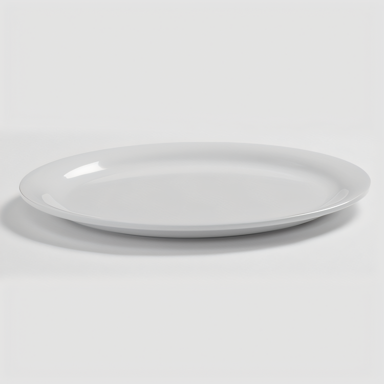 Product image #2 for Jane 10-Inch Round Narrow Rim Break-Resistant White Melamine Plate