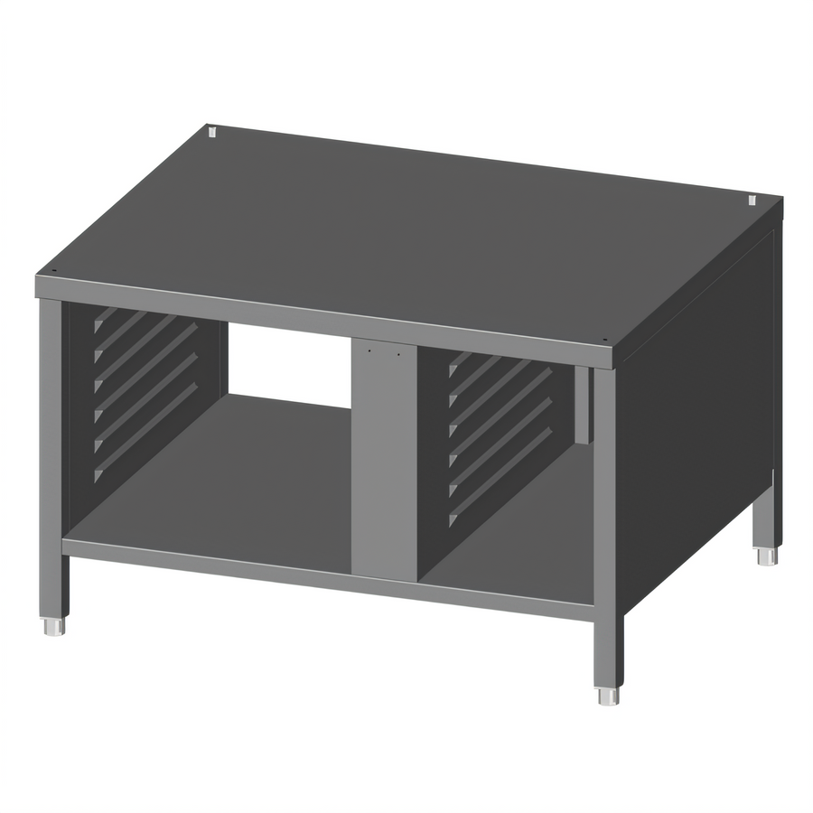Product image #1 for Lainox Naboo Stainless Steel Floor Stand with Tray Runners for 1/1 GN and 2/1 GN Pans