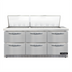 Thumbnail image #1 for Continental Refrigerator Designer Line D72N27M-FB-D 72