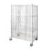 Thumbnail image #2 for Mobile Security Cage Panels Only with 2 Swing Doors, Chrome-Plated Carbon Steel