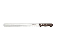 Mundial 14-Inch Hollow Edge Roast Beef Slicer Knife with Black Polyacetal Handle