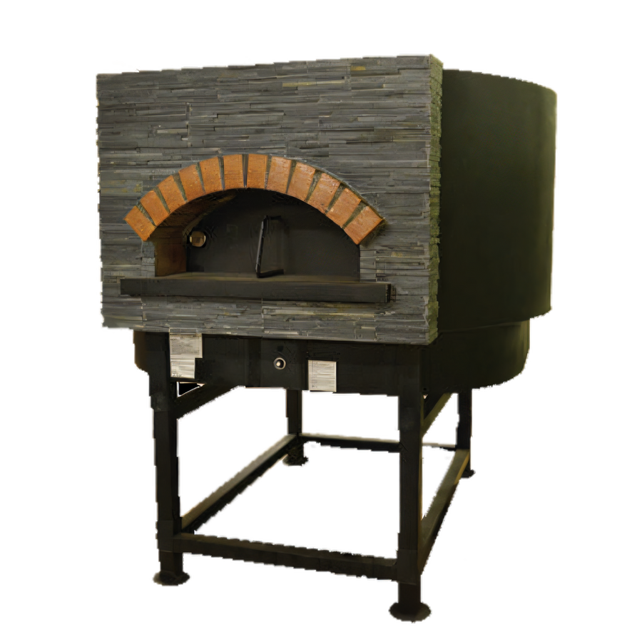 Product image #1 for Univex DOME47R Artisan Stone Hearth Round Gas Pizza Oven, 47-1/4 Inch Chamber, 7-Pizza Capacity
