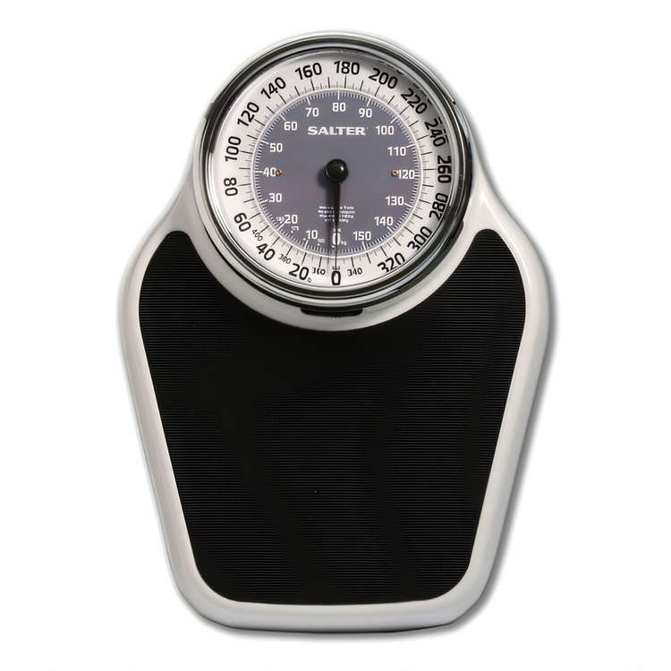 Product image #1 for Taylor Precision Professional Large Dial Bath Scale with Vinyl Platform, 400 lb Capacity