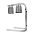 Thumbnail image #1 for Winco Professional Freestanding Electric Dual-Bulb Heat Lamp with 4 Adjustable Heights