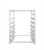Thumbnail image #1 for Aluminum Refrigerator/Freezer Pan Rack for 7 Half-Size Sheet Pans