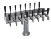 Thumbnail image #1 for Krowne Double-Sided T-Head Glycol-Cooled Beer Tower, 16 Faucets, 24-Inch Overall Length