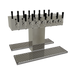Thumbnail image #1 for Glastender Double-Sided Single-Column 16-Faucet Countertop Glycol-Cooled Draft Dispensing Tower, Mirror Finish