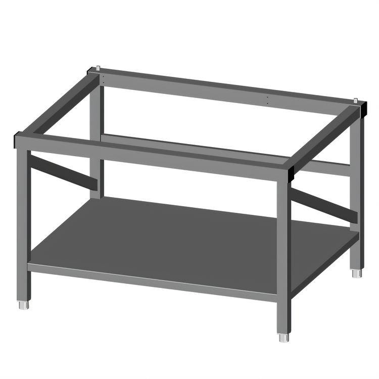 Product image #1 for Lainox Naboo Stainless Steel Floor Stand with Shelf