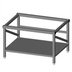 Thumbnail image #1 for Lainox Naboo Stainless Steel Floor Stand with Shelf