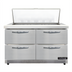Thumbnail image #1 for Continental Refrigerator SW48N18M-FB-D Mighty Top 48