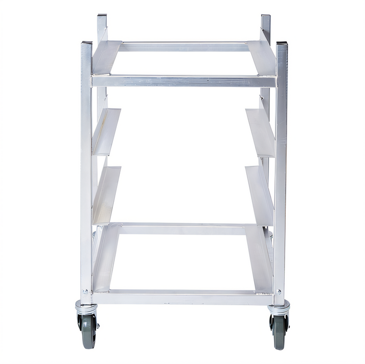 Product image #1 for Channel Manufacturing GRR-83 Aluminum Glass Rack Dolly for 20 x 20 Inch Racks, 4-Rack Capacity